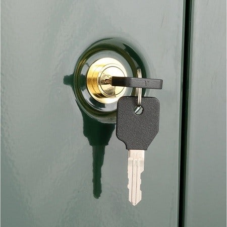 Stack-On Double-Door Steel Security Cabinet Key