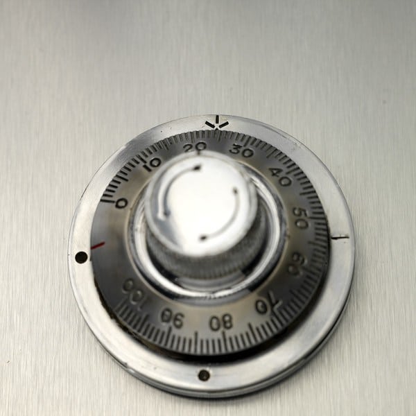 A gun safe dial