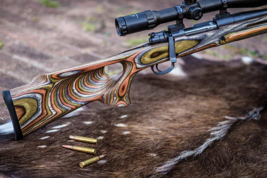 Colorful long rifle