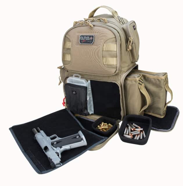 G Outdoors Tan Tactical Range Backpack