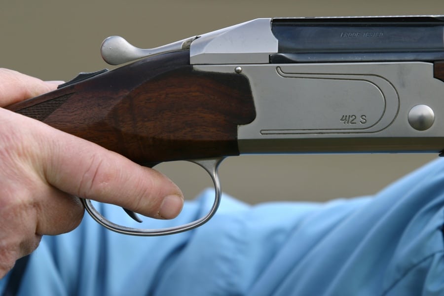Person about to shoot a gun not needing a permit to shoot at a gun range in Nebraska