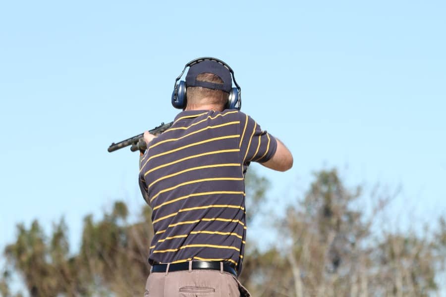 Man not needing a permit to shoot at a gun range in South Dakota