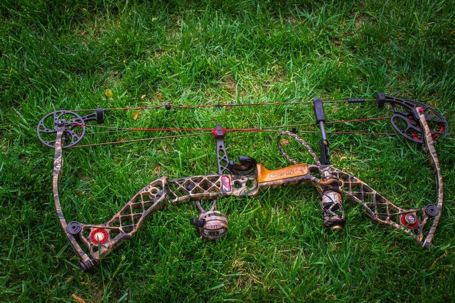 Mathews bow on the grass