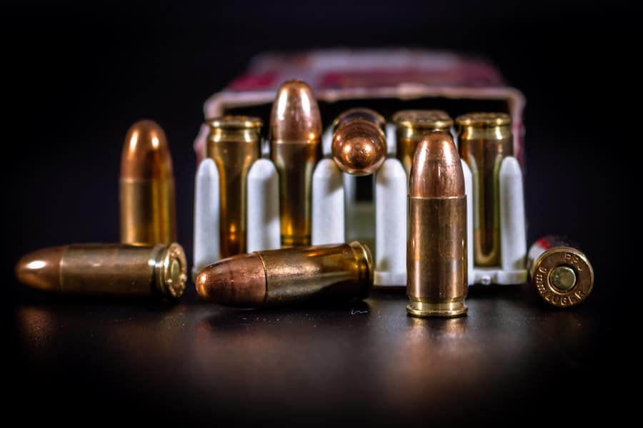 An image of bullets